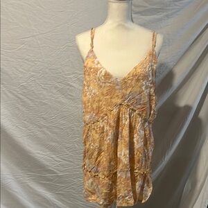 Floral Spaghetti Strap Top